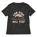 Can Stop Will Stop Women's V-Neck Tee