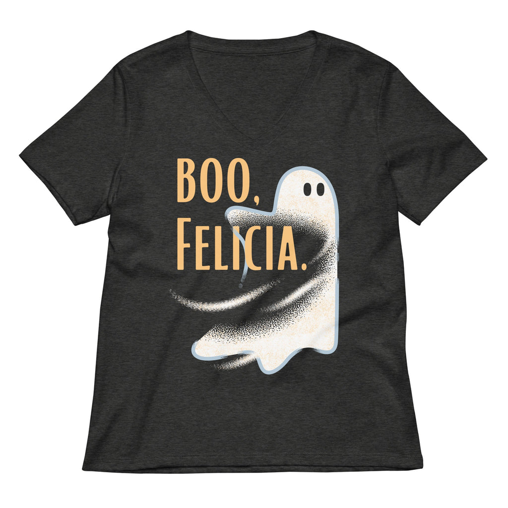 Boo Felicia Women's V-Neck Tee