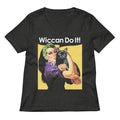Wiccan Do It Women's V-Neck Tee