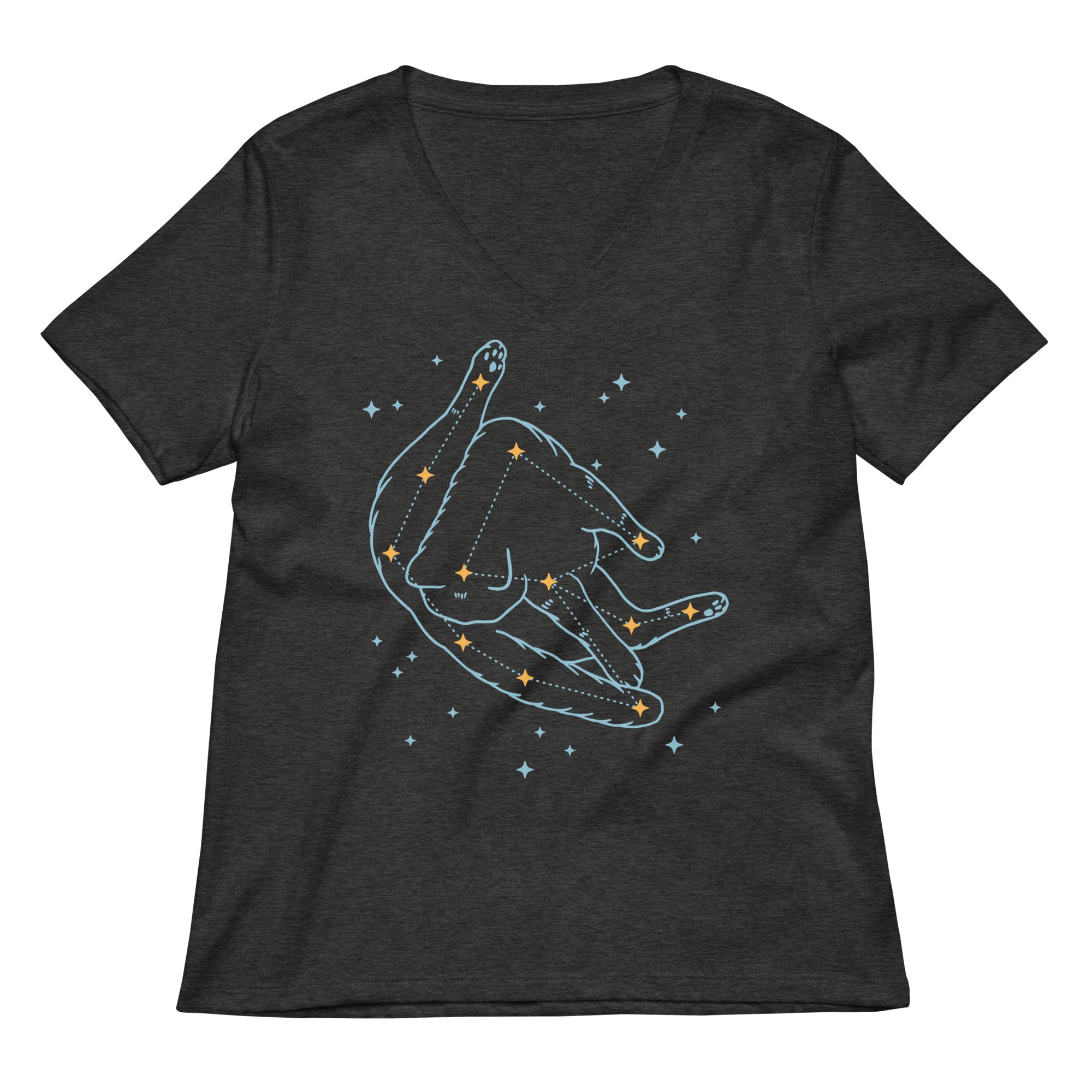 Catstellation Women's V-Neck Tee