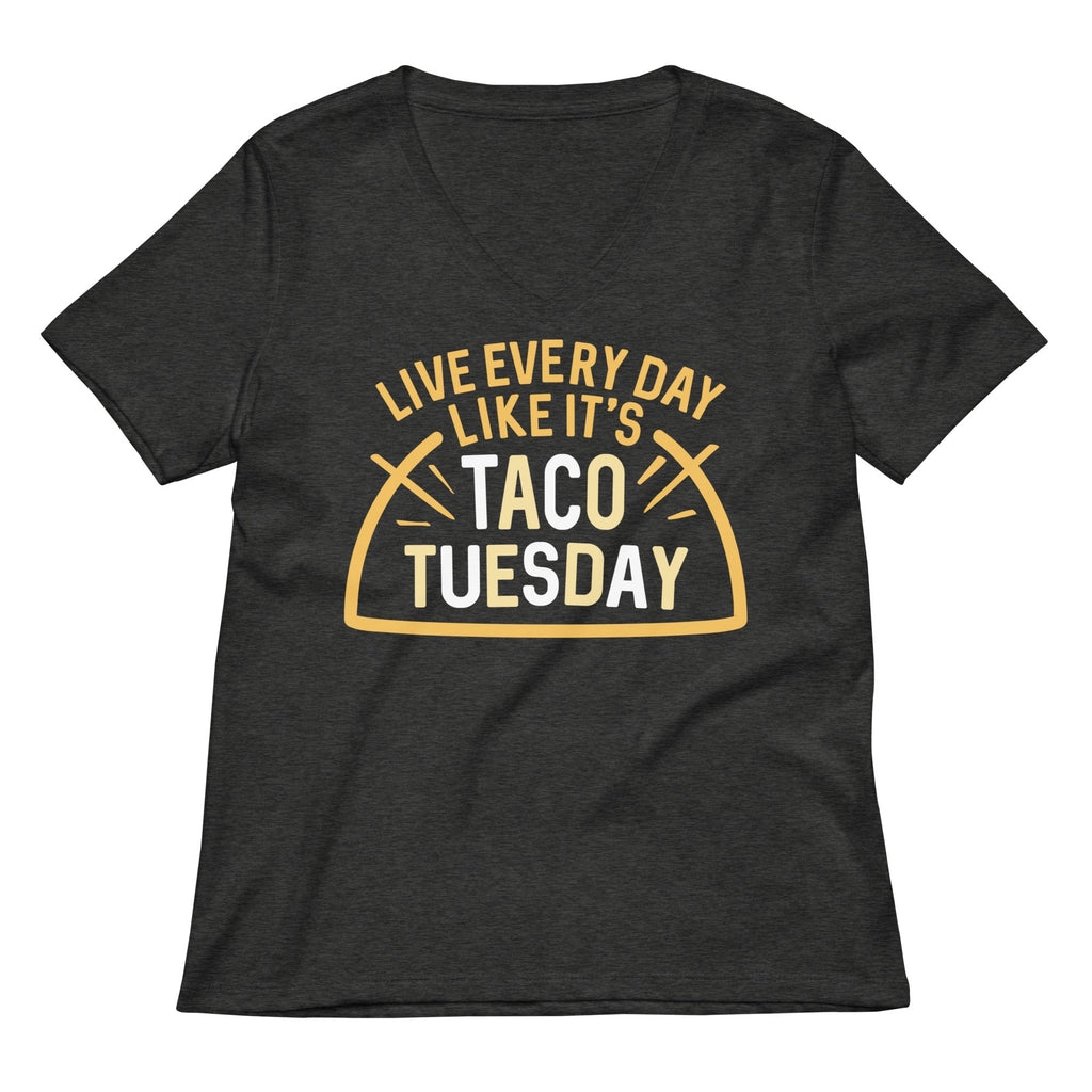 Taco Tuesday Women's V-Neck Tee