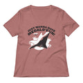 Just Wanna Have Megalo' Fun! Women's V-Neck Tee