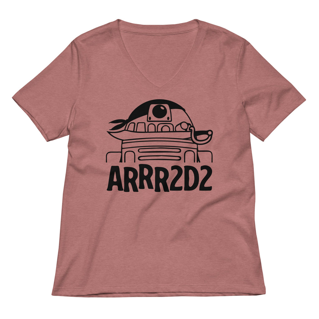ARRR2D2 Women's V-Neck Tee