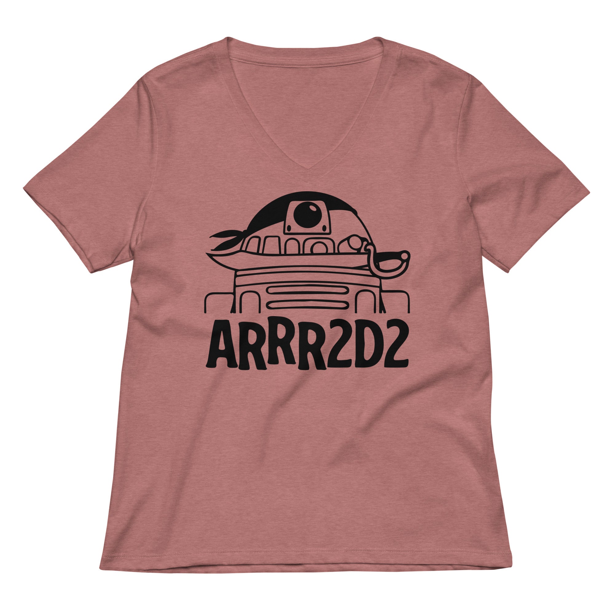 ARRR2D2 Women's V-Neck Tee
