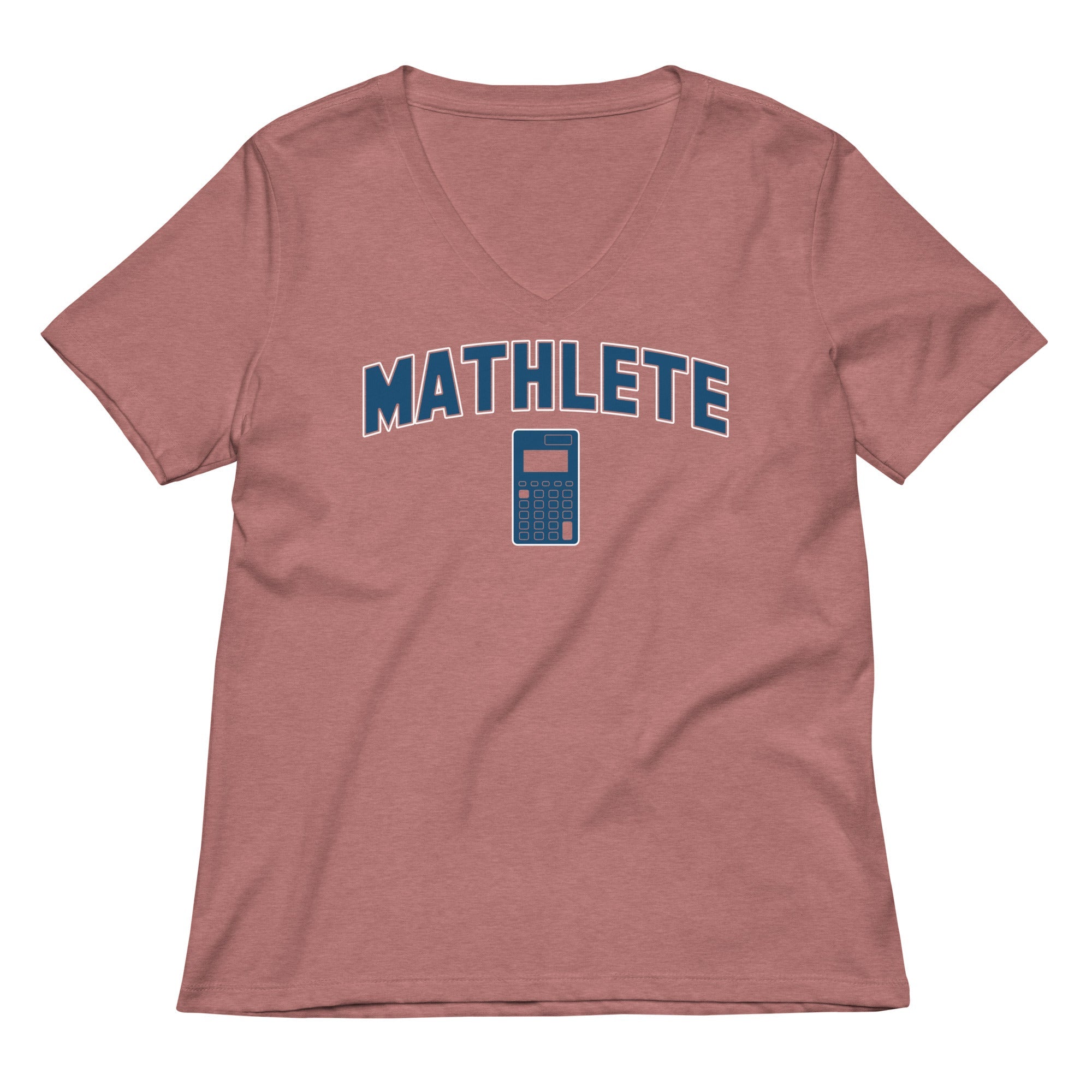 Mathlete Women's V-Neck Tee
