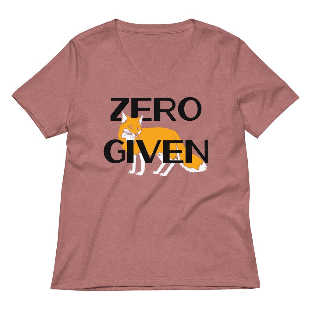 Zero Fox Given Women's V-Neck Tee