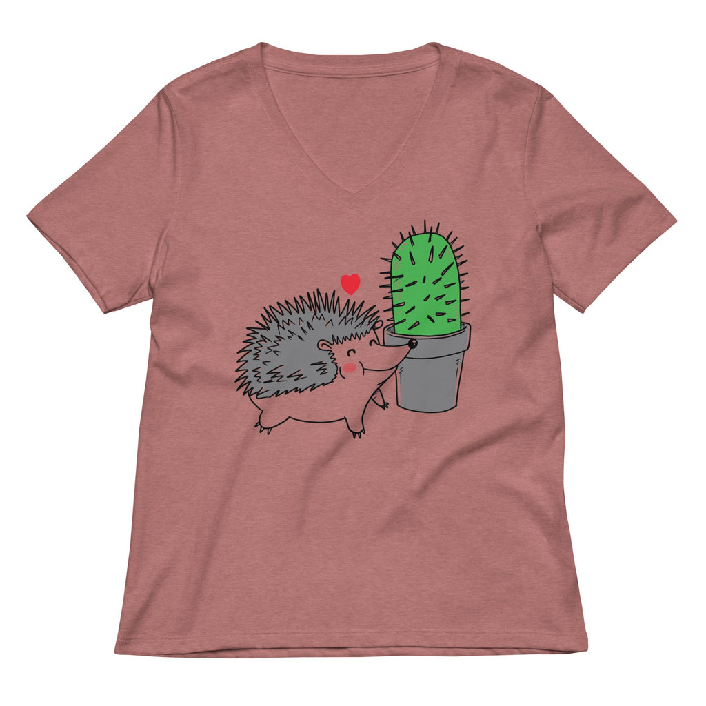 Prickly Love Women's V-Neck Tee
