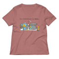The Struggle Is Real Women's V-Neck Tee