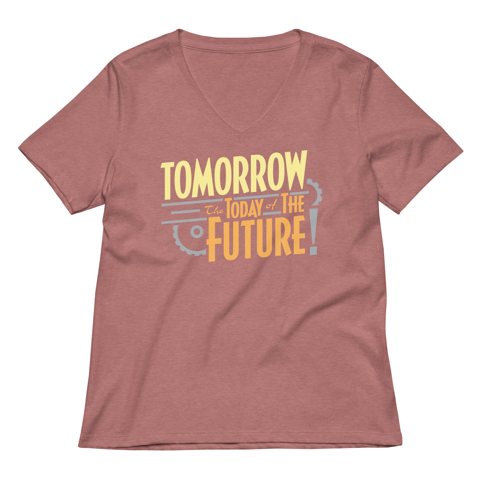 Tomorrow, The Today Of The Future Women's V-Neck Tee