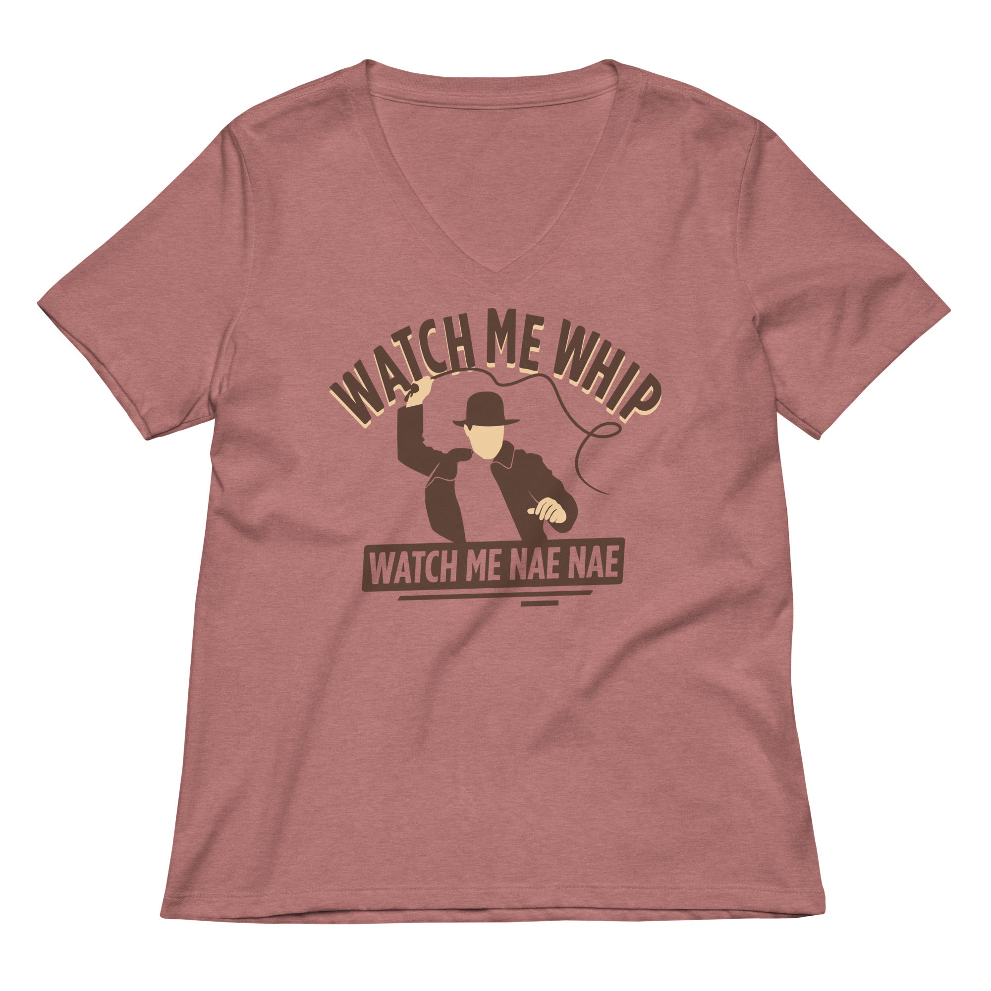 Watch Me Whip Women's V-Neck Tee