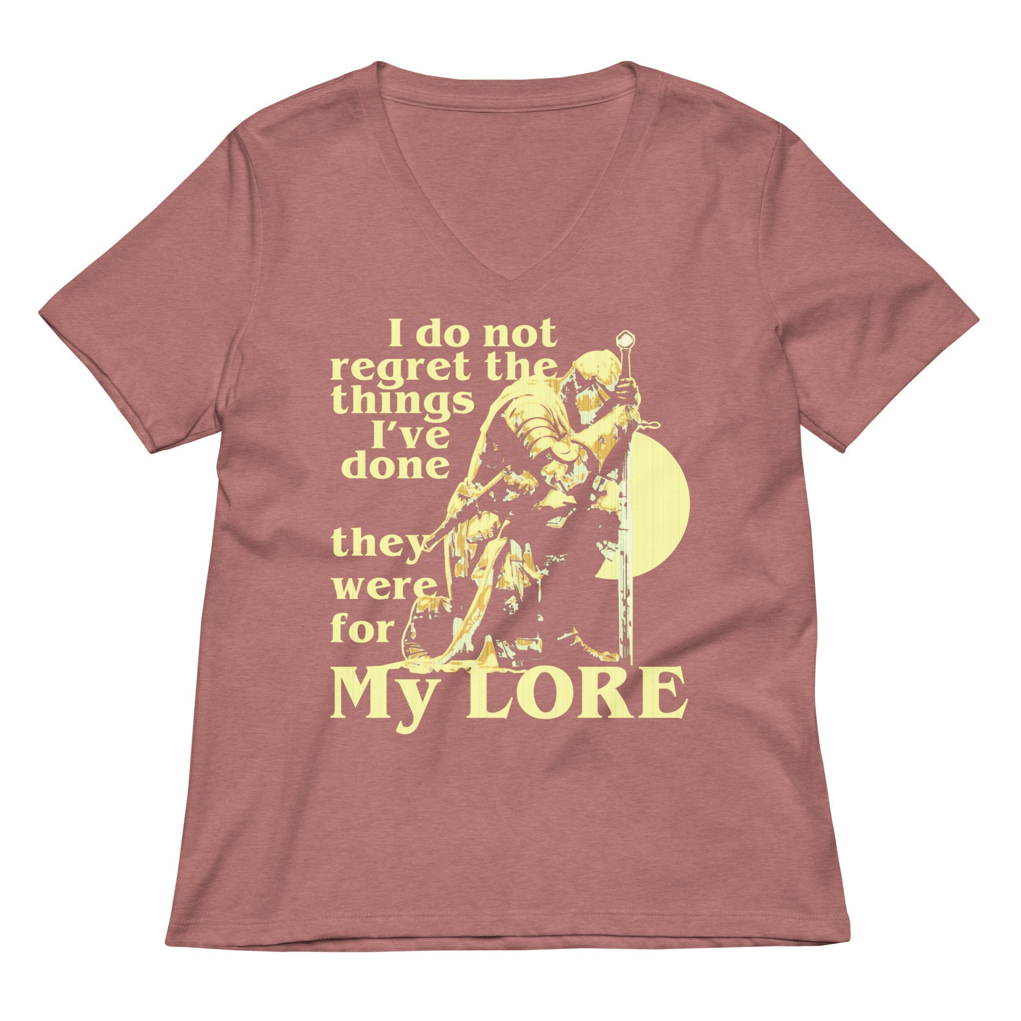 They Were For My Lore Women's V-Neck Tee