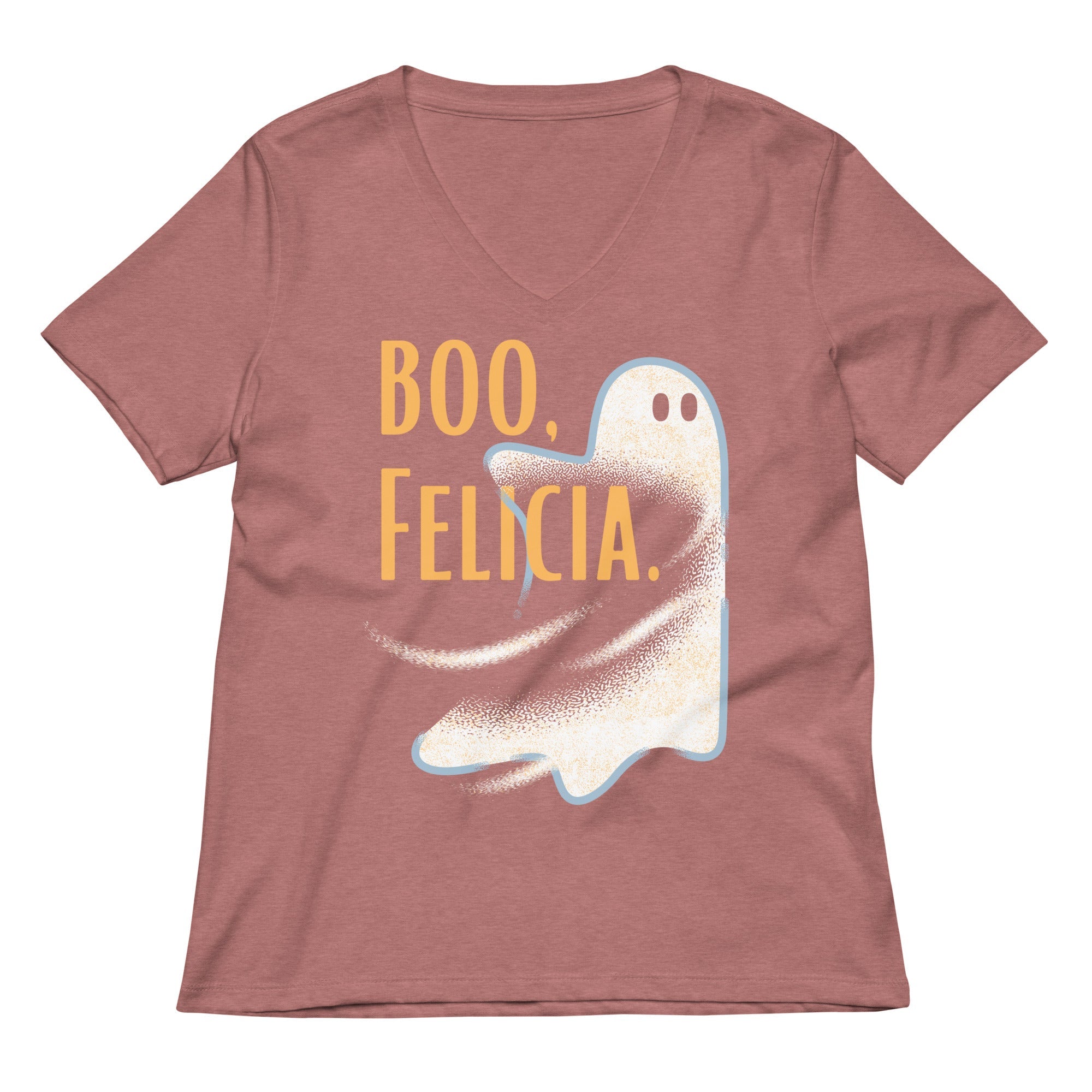 Boo Felicia Women's V-Neck Tee