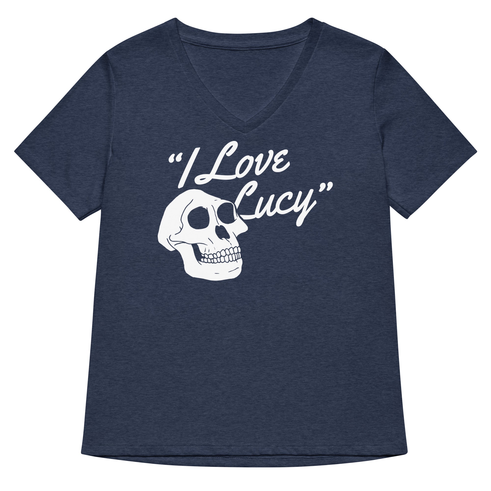 I Love Lucy Women's V-Neck Tee