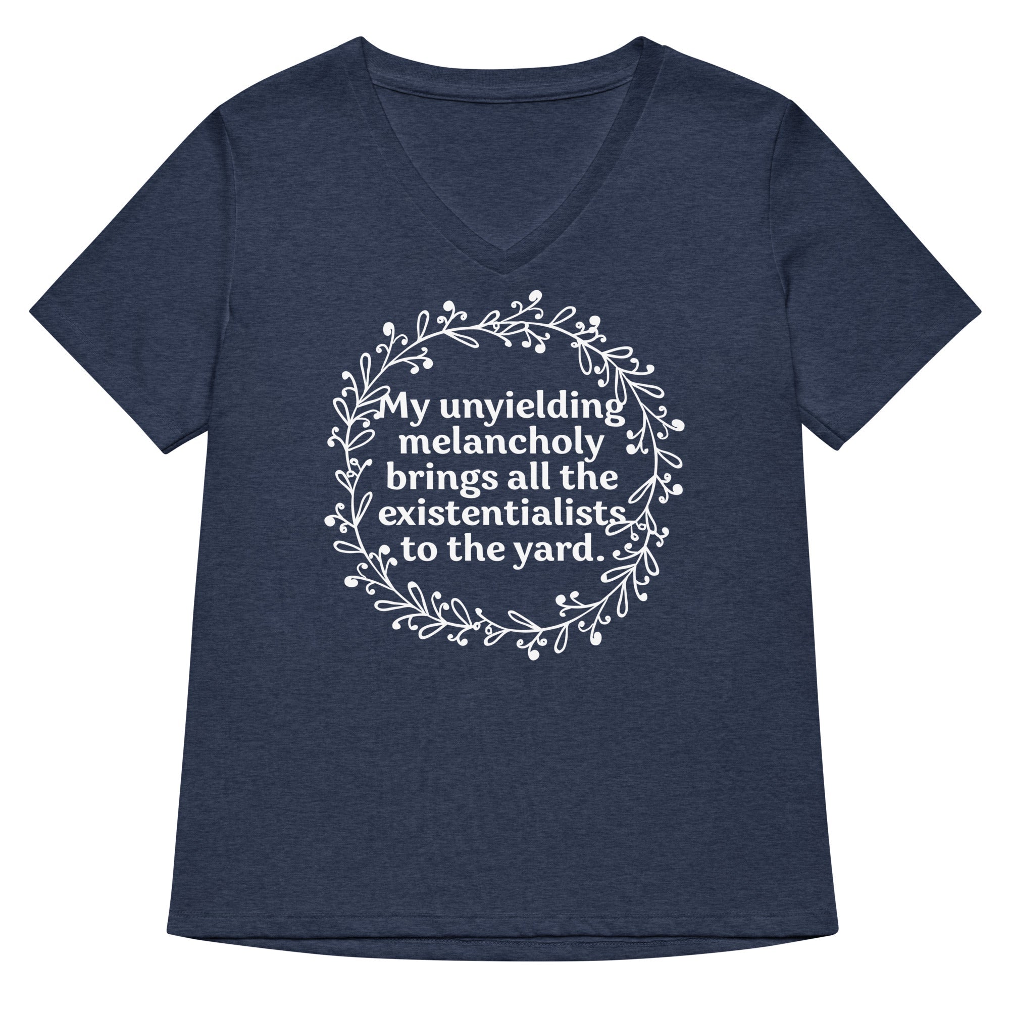My Unyielding Melancholy Women's V-Neck Tee