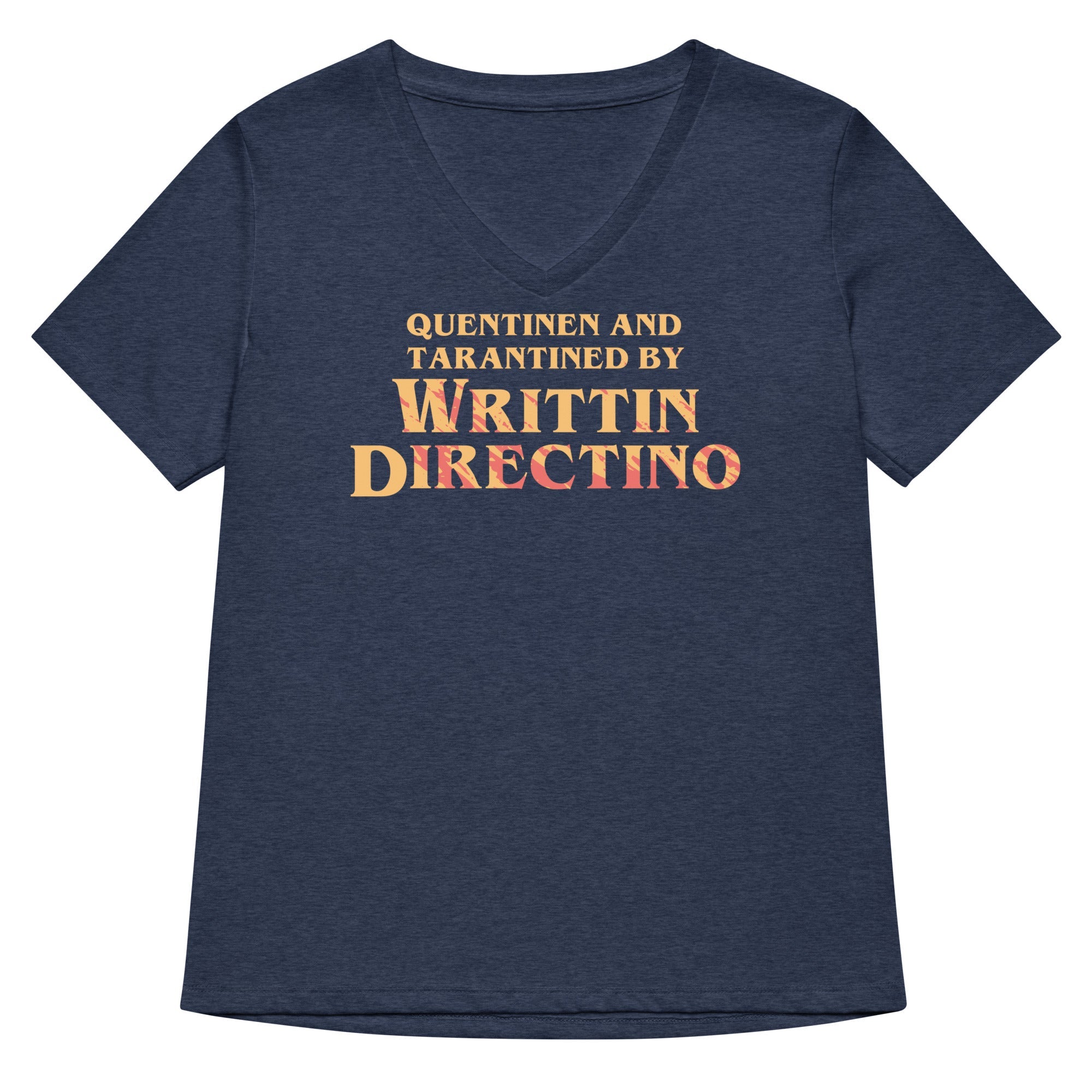 Writtin Directino Women's V-Neck Tee