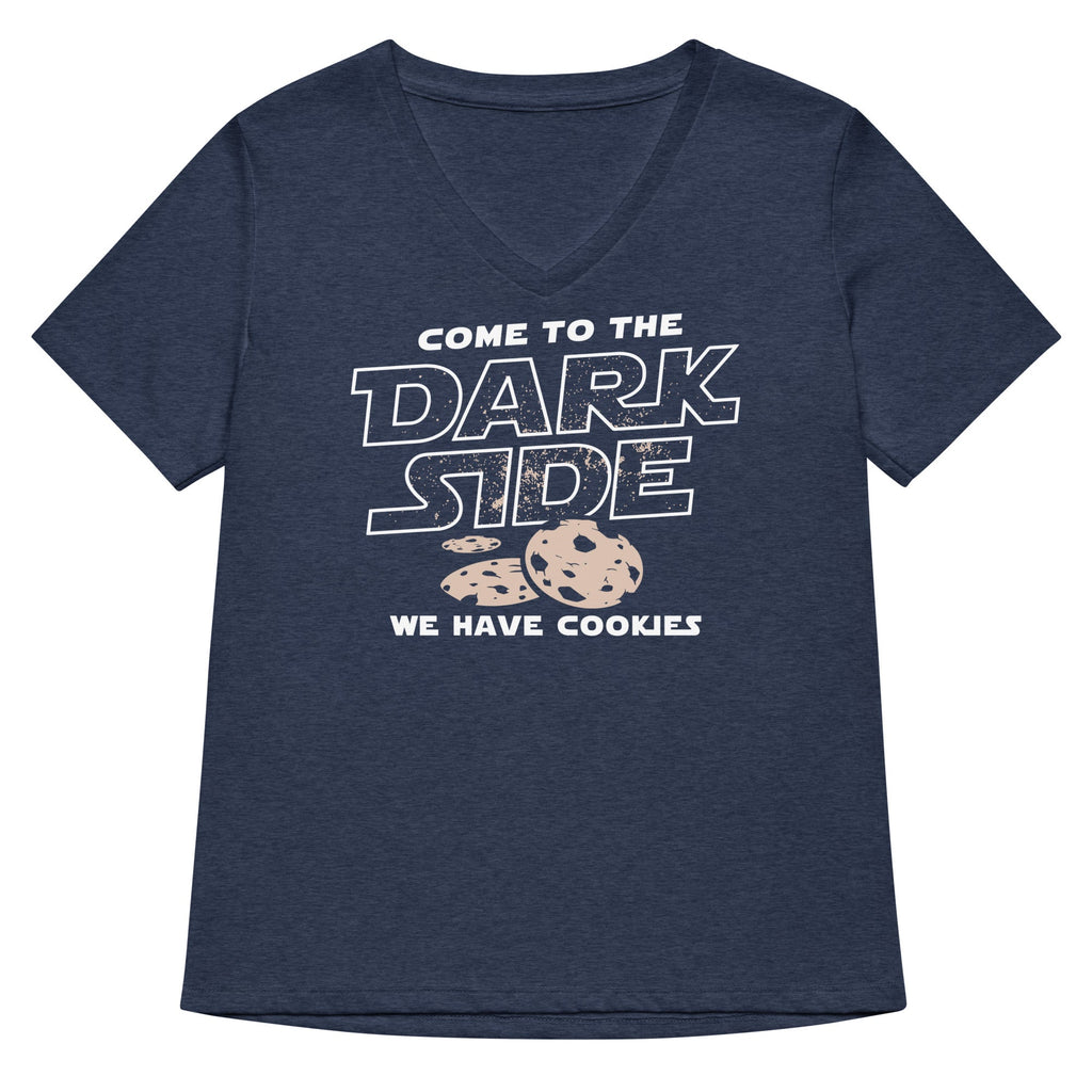 Come To The Dark Side, We Have Cookies Women's V-Neck Tee