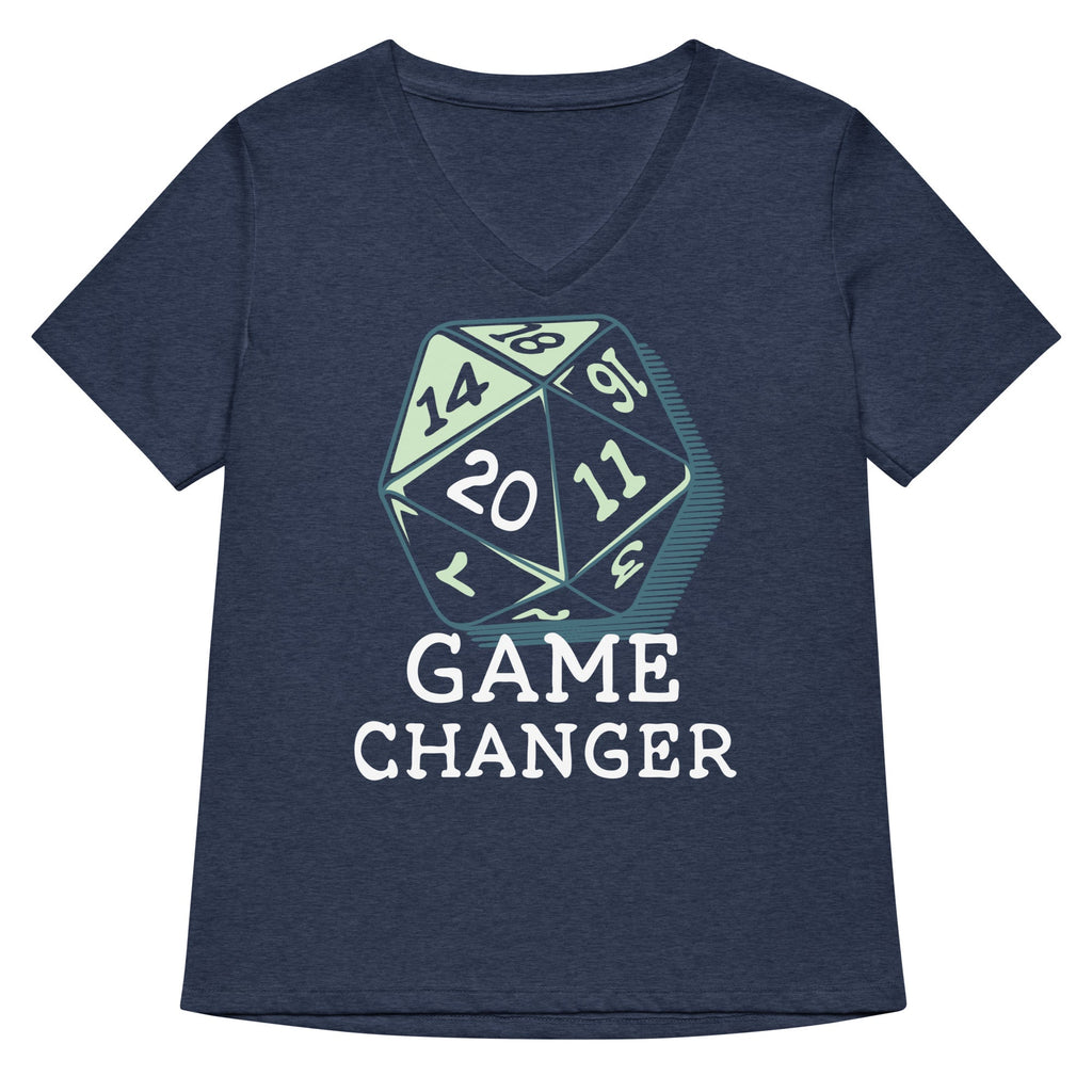 Game Changer Women's V-Neck Tee