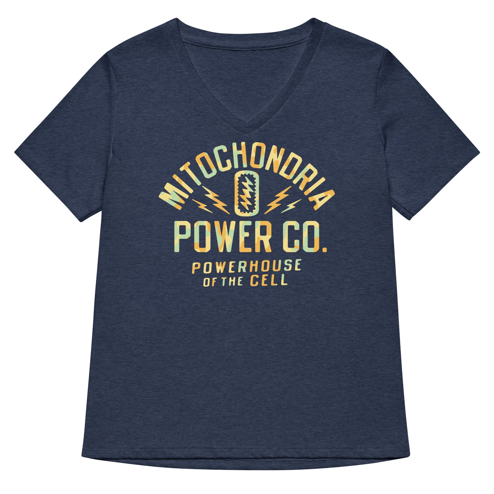 Mitochondria Powerhouse Of The Cell Women's V-Neck Tee
