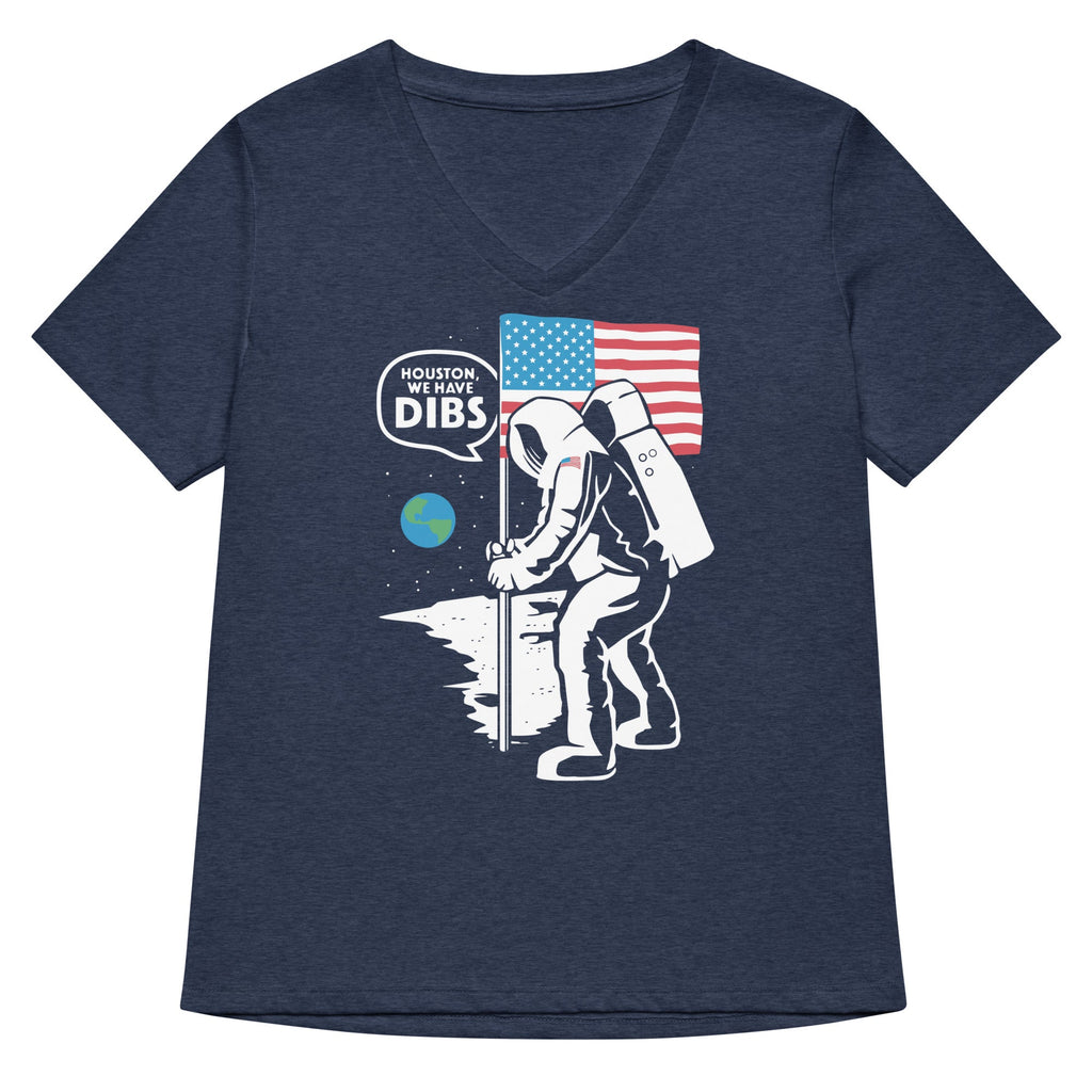 We Have Dibs Women's V-Neck Tee