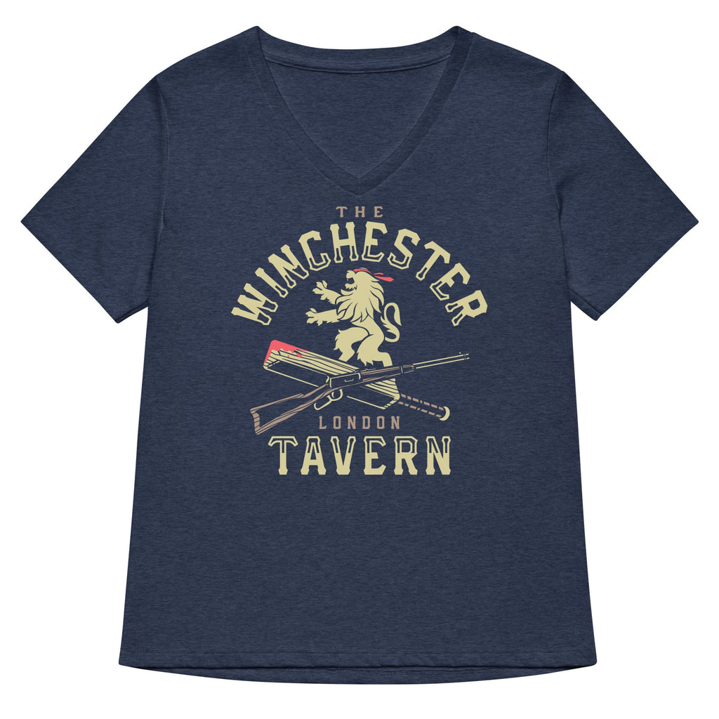 The Winchester Tavern Women's V-Neck Tee