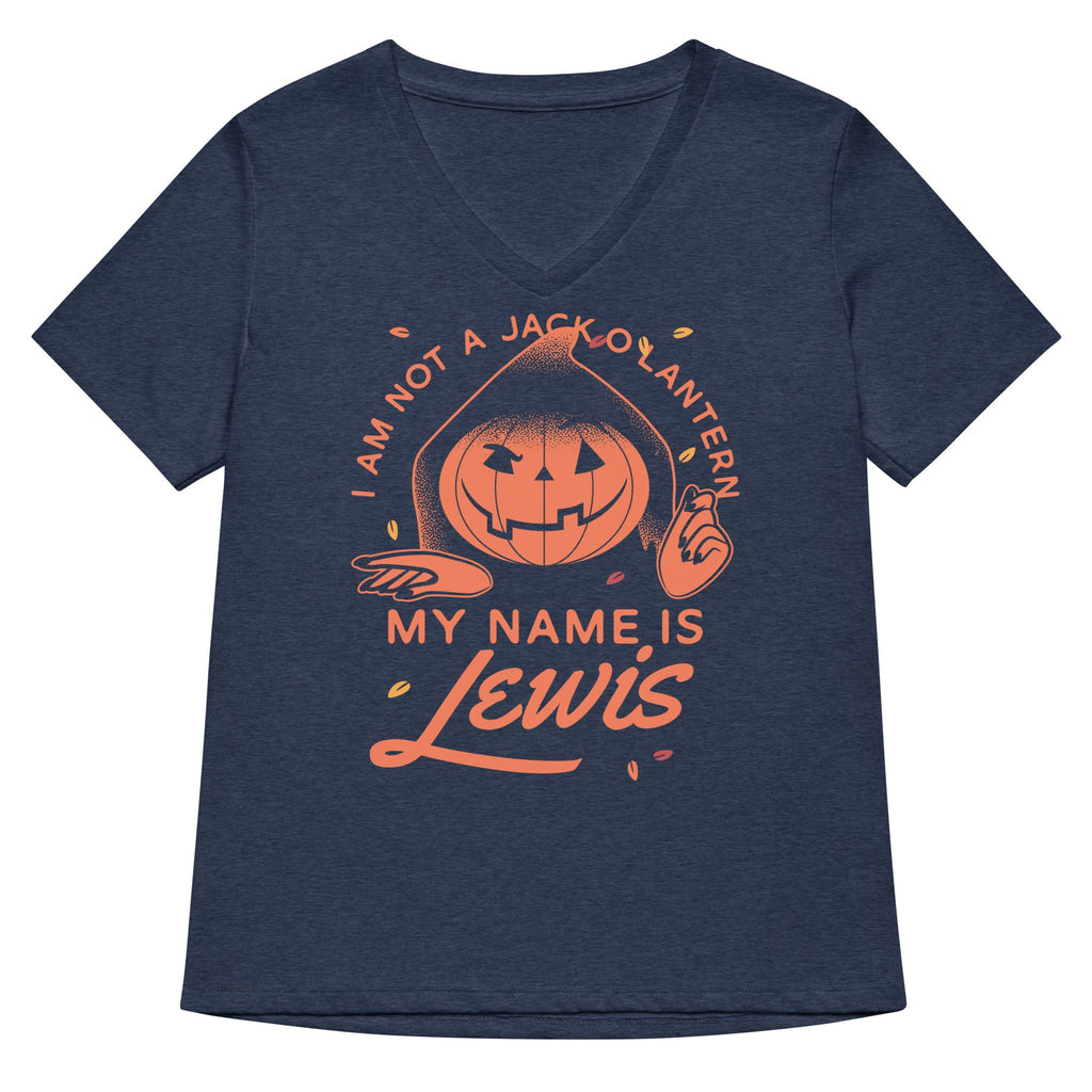 My Name Is Lewis Women's V-Neck Tee