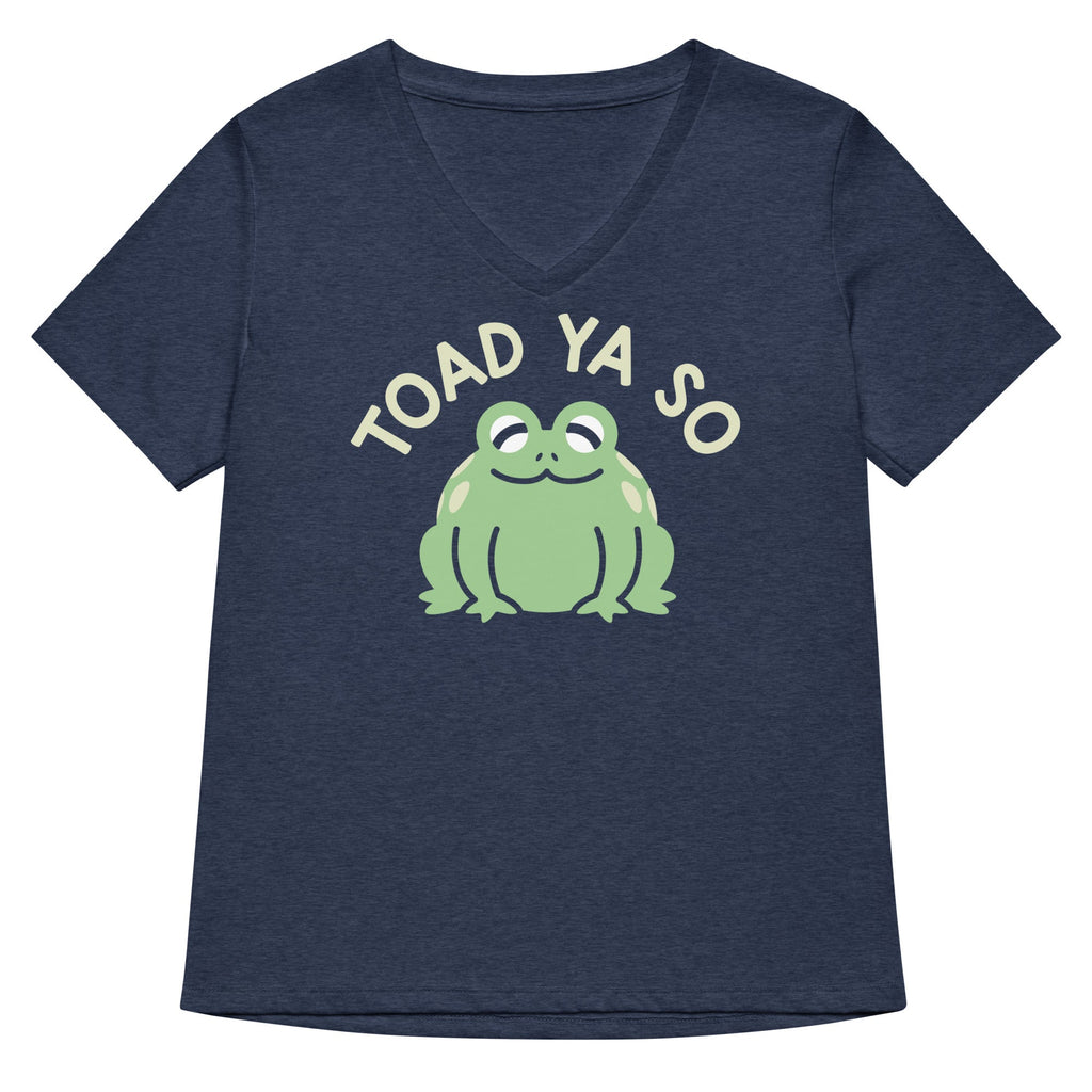 Toad Ya So Women's V-Neck Tee