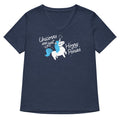 Unicorns Are Just Horny Ponies Women's V-Neck Tee