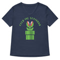 Feed Me Seymour Women's V-Neck Tee