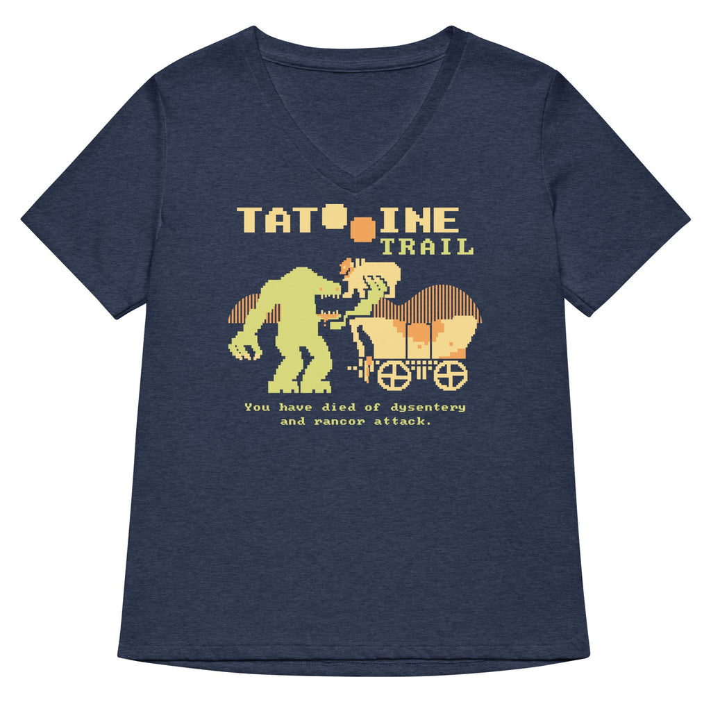 Tatooine Trail Women's V-Neck Tee