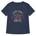 Camp S'more Worry Less Women's V-Neck Tee