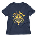 Easy Tiger Women's V-Neck Tee