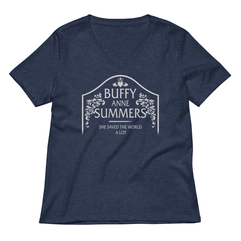 Buffy Anne Summers Women's V-Neck Tee