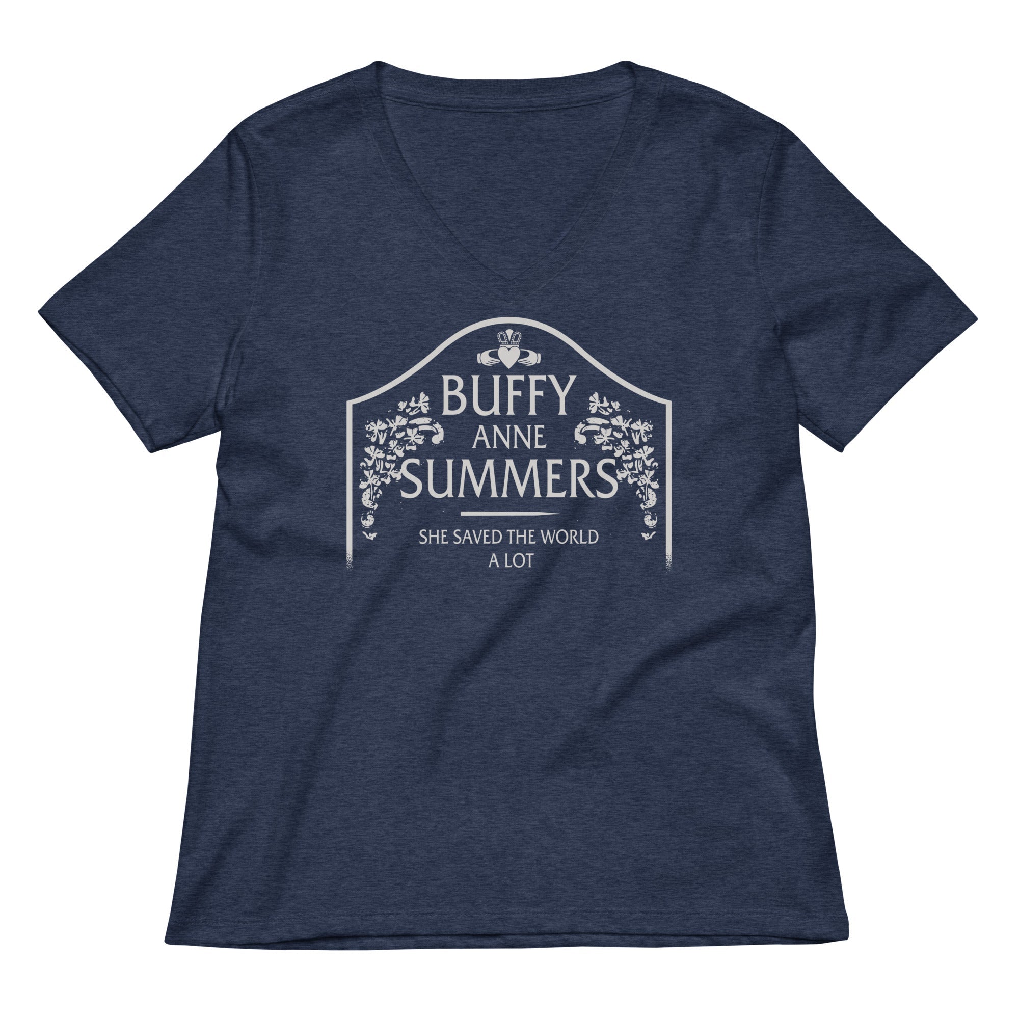Buffy Anne Summers Women's V-Neck Tee