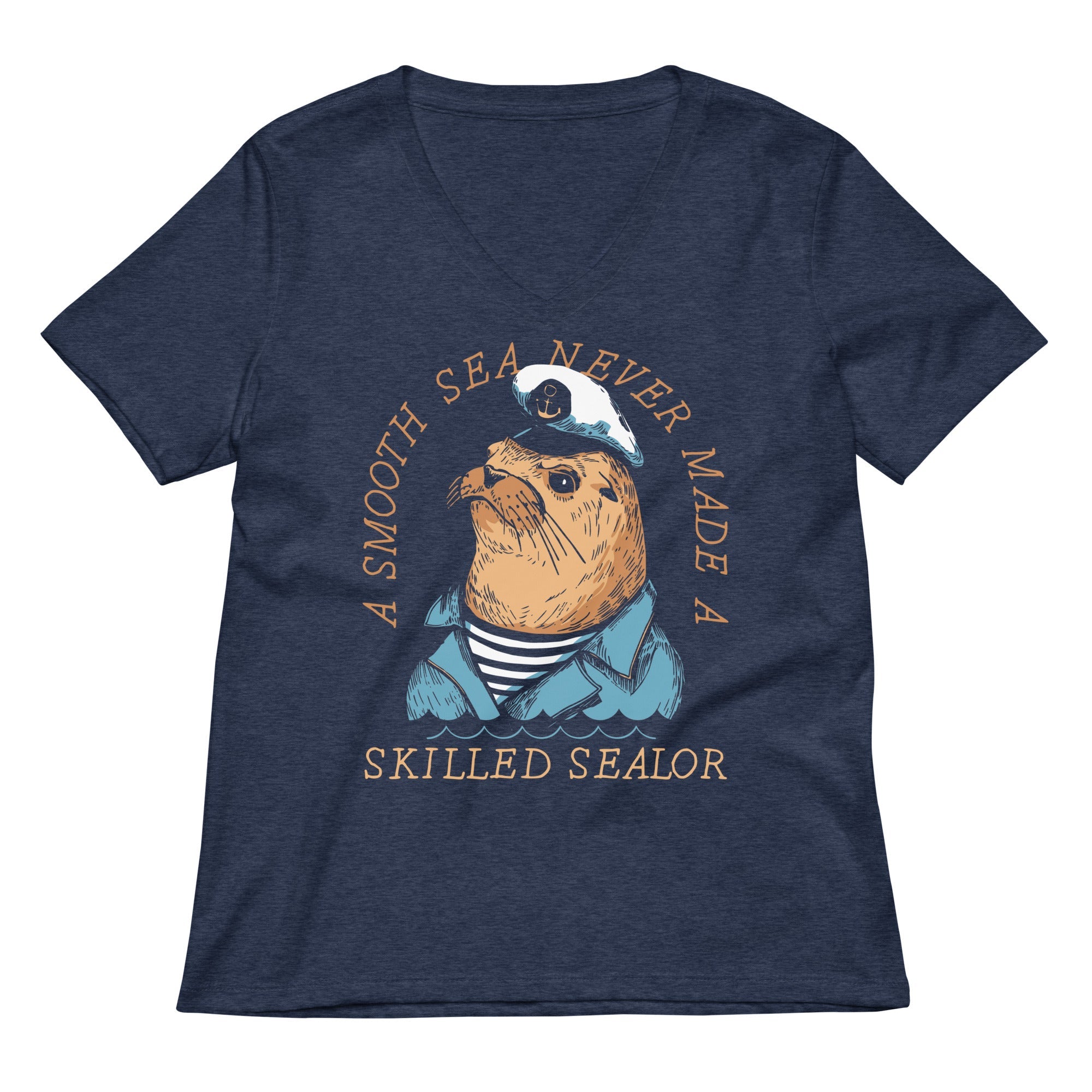 Skilled Sealor Women's V-Neck Tee