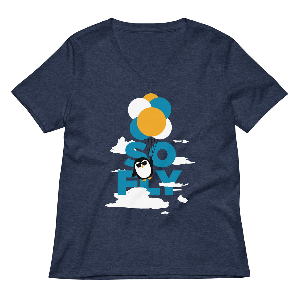 So Fly Women's V-Neck Tee