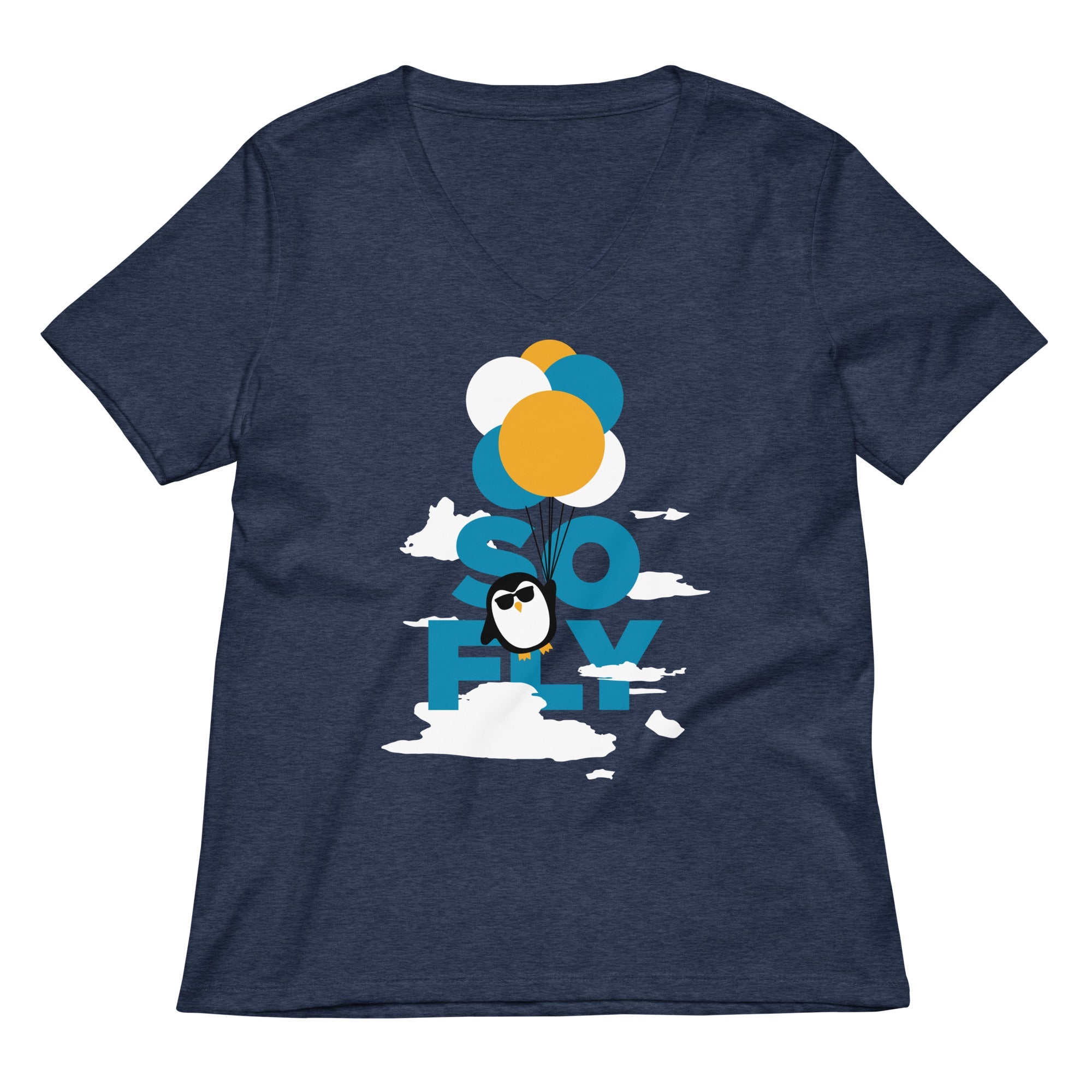 So Fly Women's V-Neck Tee