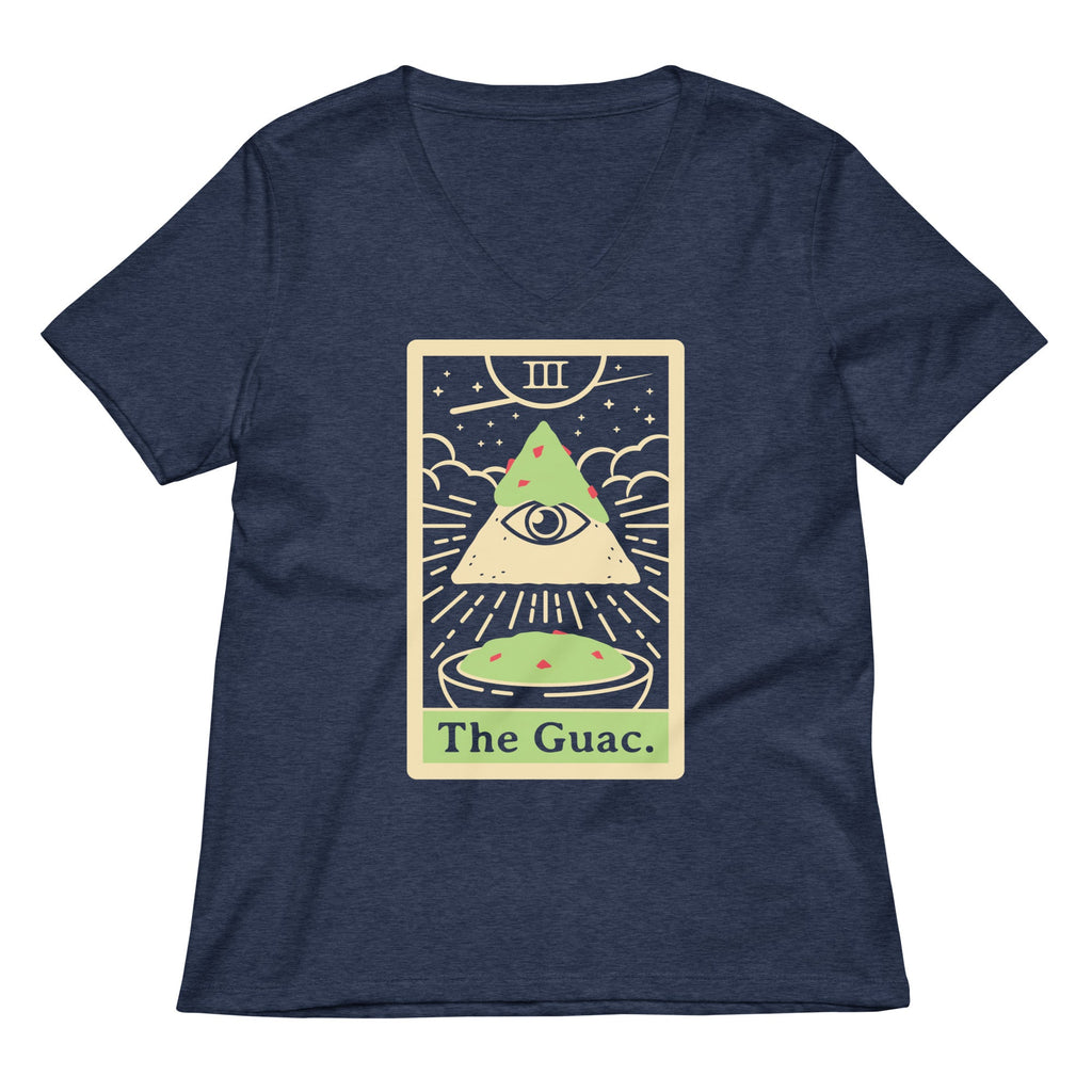 The Guac Tarot Women's V-Neck Tee