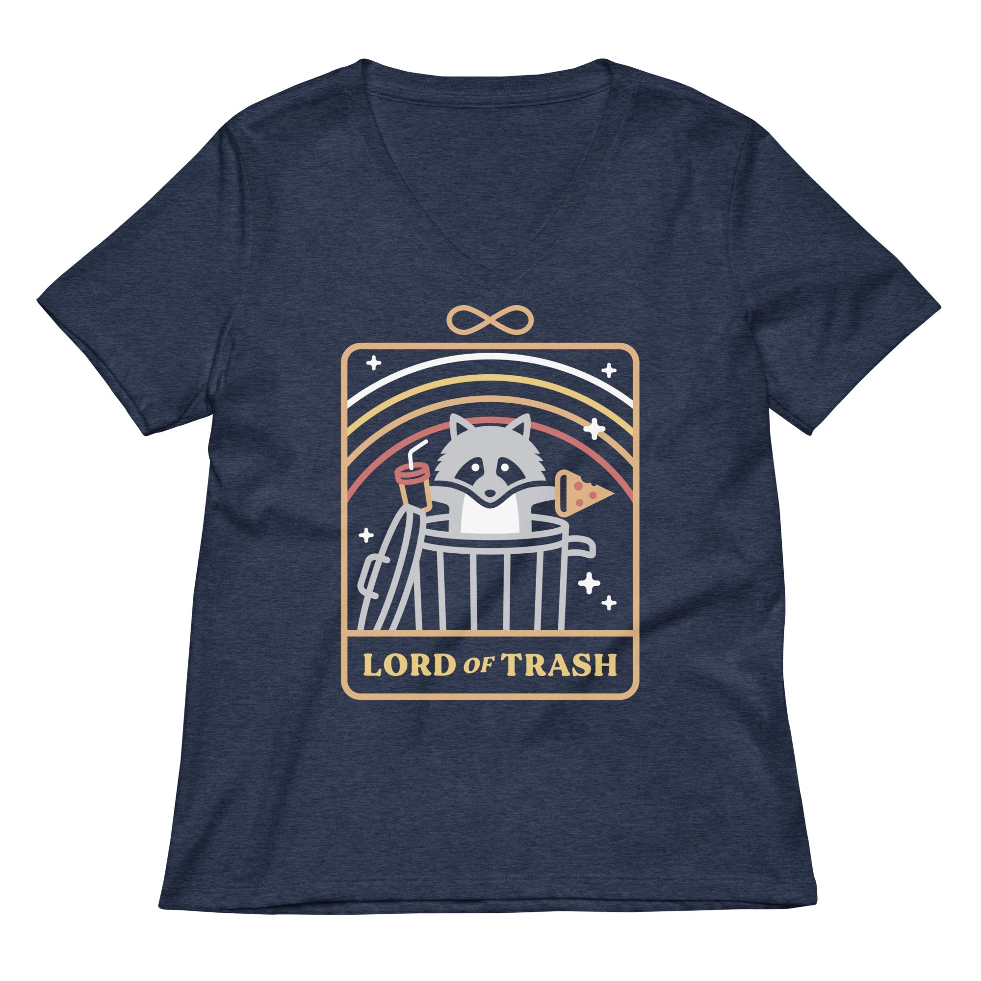 Lord Of Trash Tarot Women's V-Neck Tee