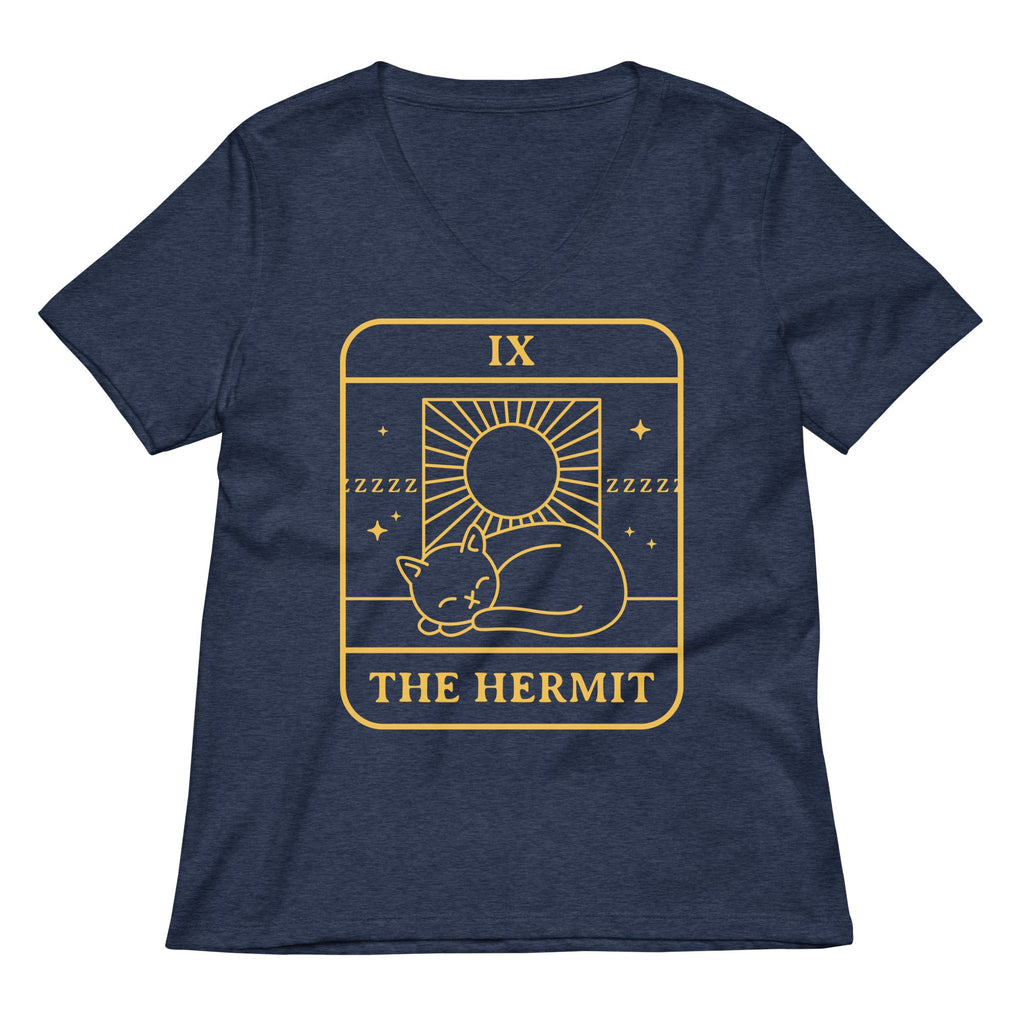 The Hermit Women's V-Neck Tee