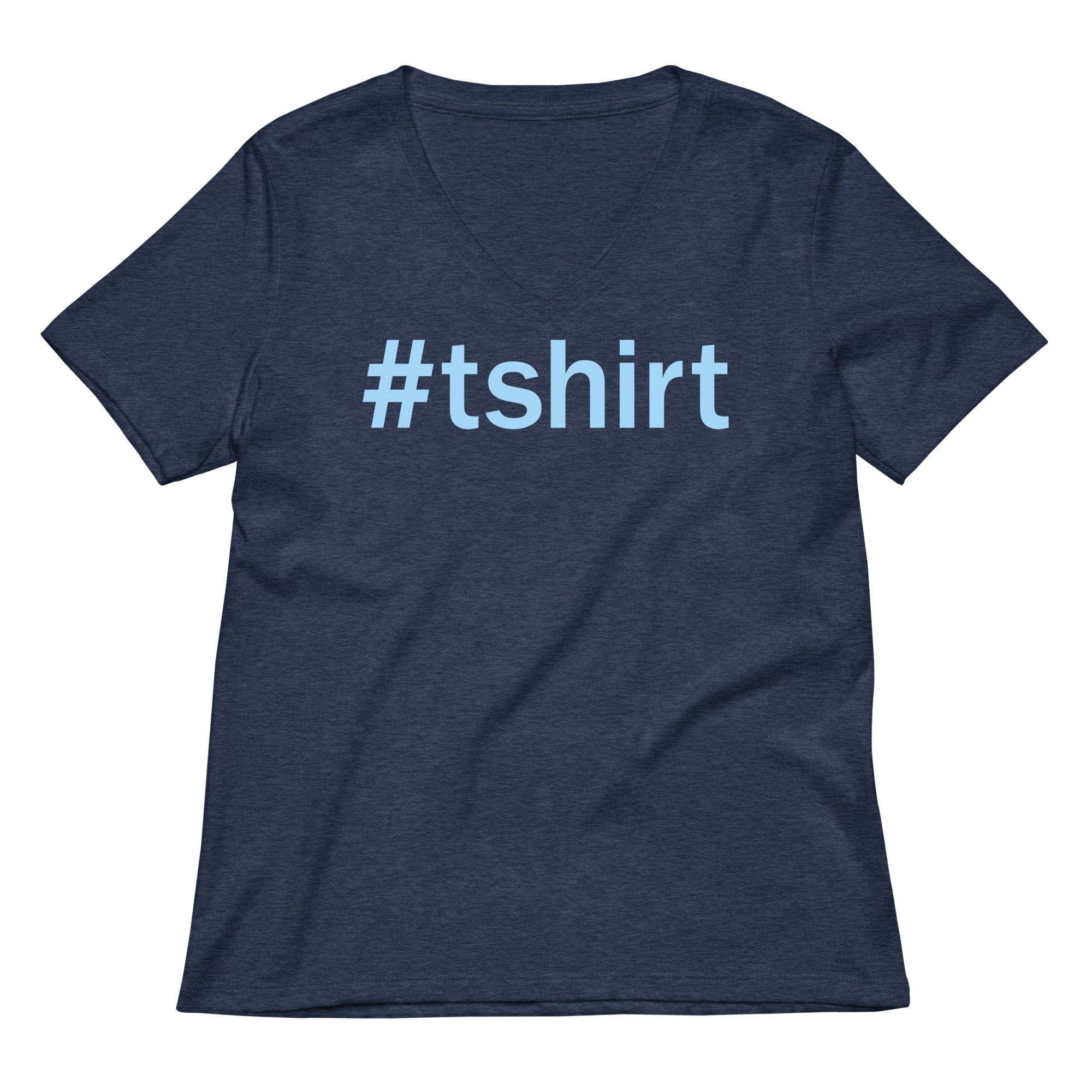 Hashtag T-Shirt Women's V-Neck Tee