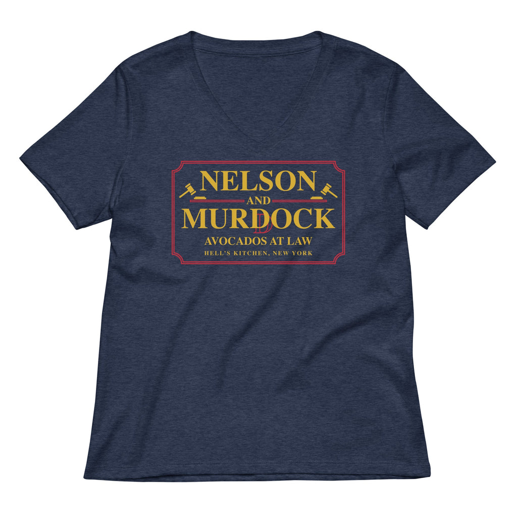Nelson And Murdock Women's V-Neck Tee