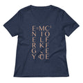 Energy Equals Milk Times Coffee Squared Women's V-Neck Tee