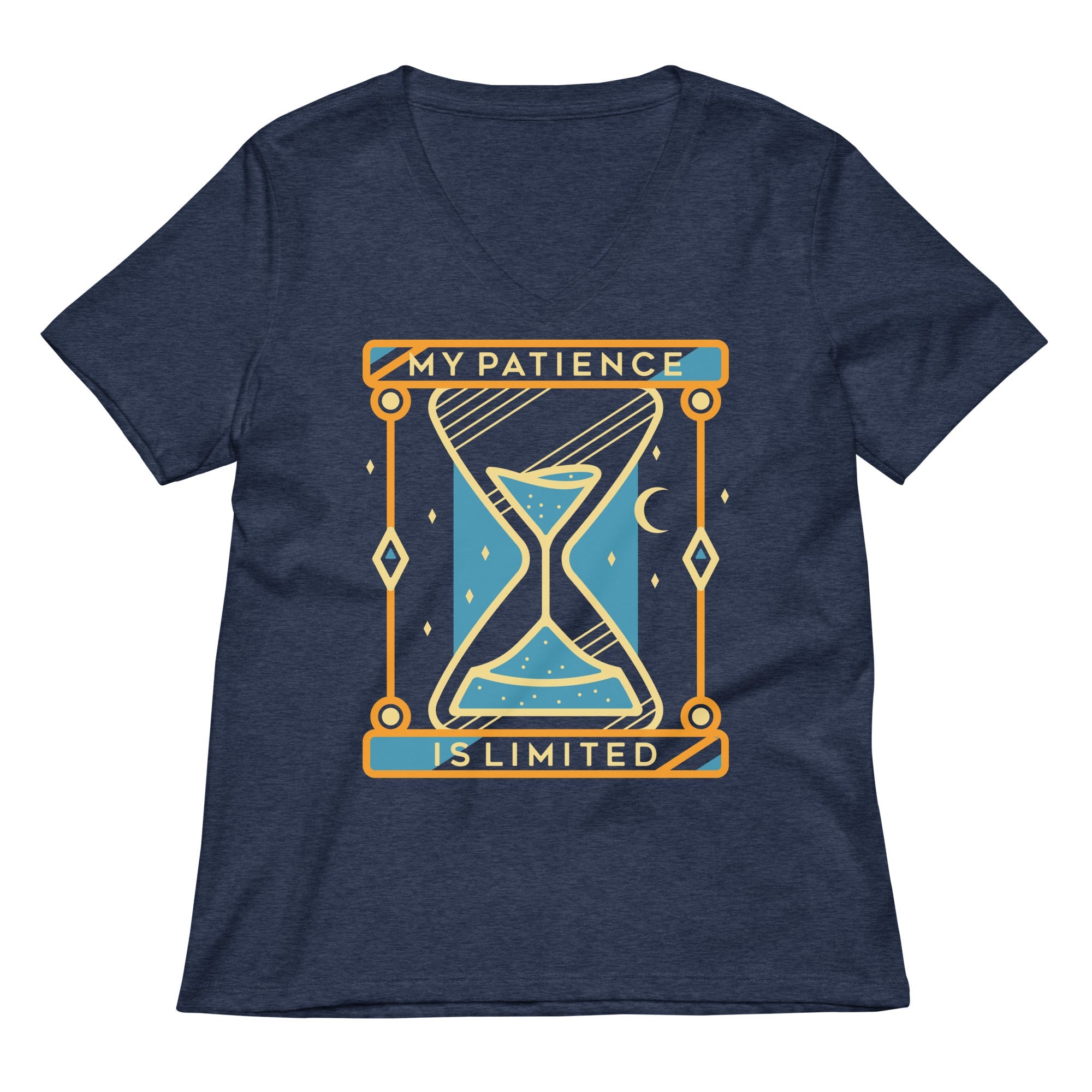 My Patience Is Limited Women's V-Neck Tee