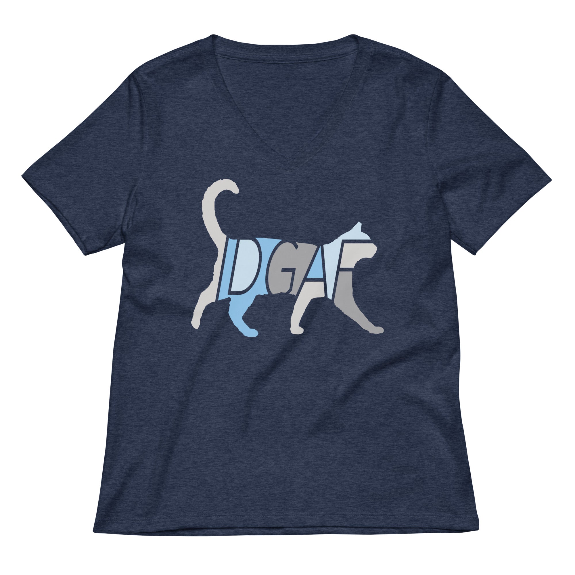 IDGAF Women's V-Neck Tee