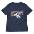 What Would Sue Do? Women's V-Neck Tee