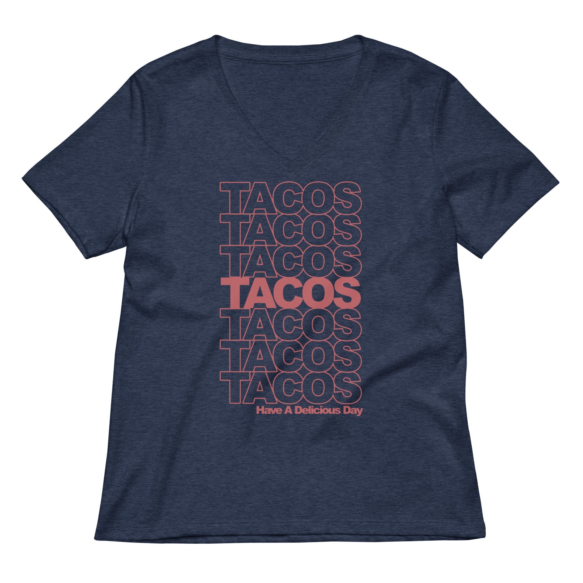 Tacos Tacos Tacos Women's V-Neck Tee