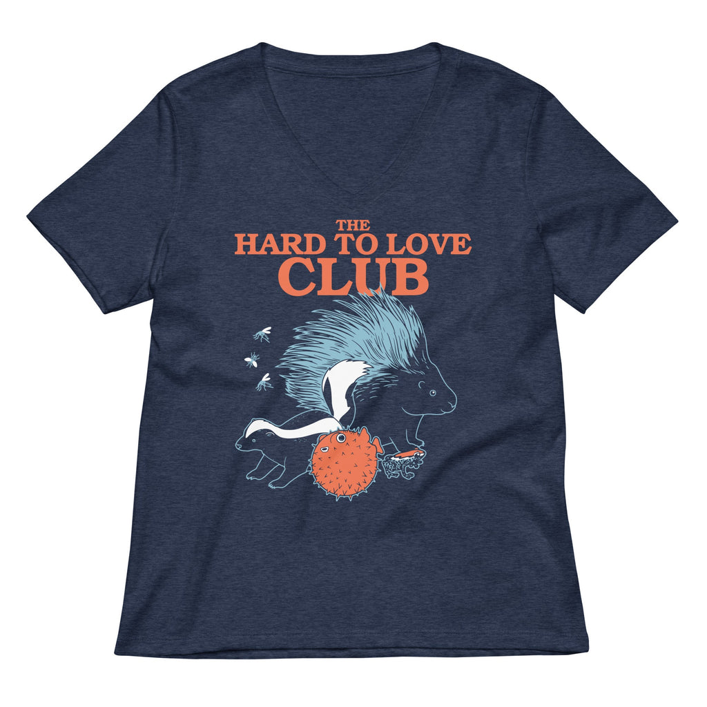 The Hard To Love Club Women's V-Neck Tee