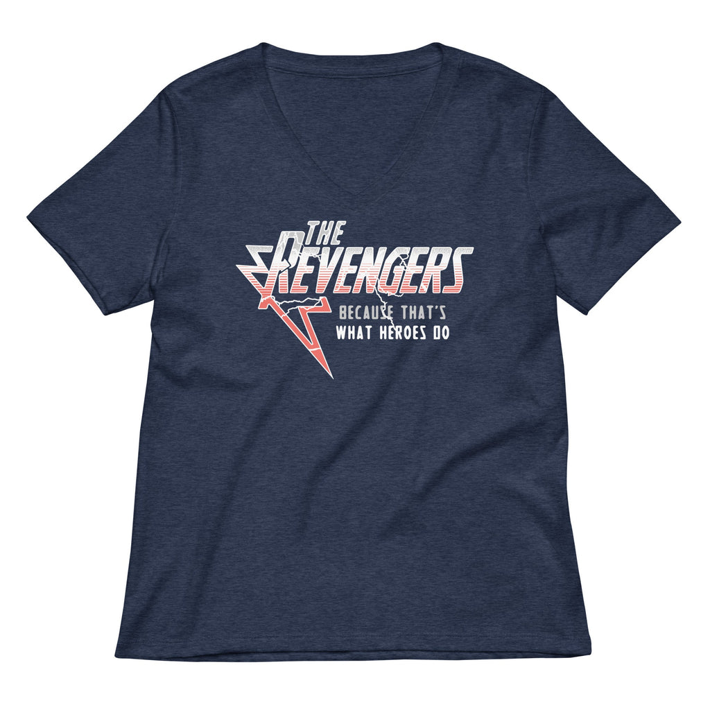 The Revengers Women's V-Neck Tee