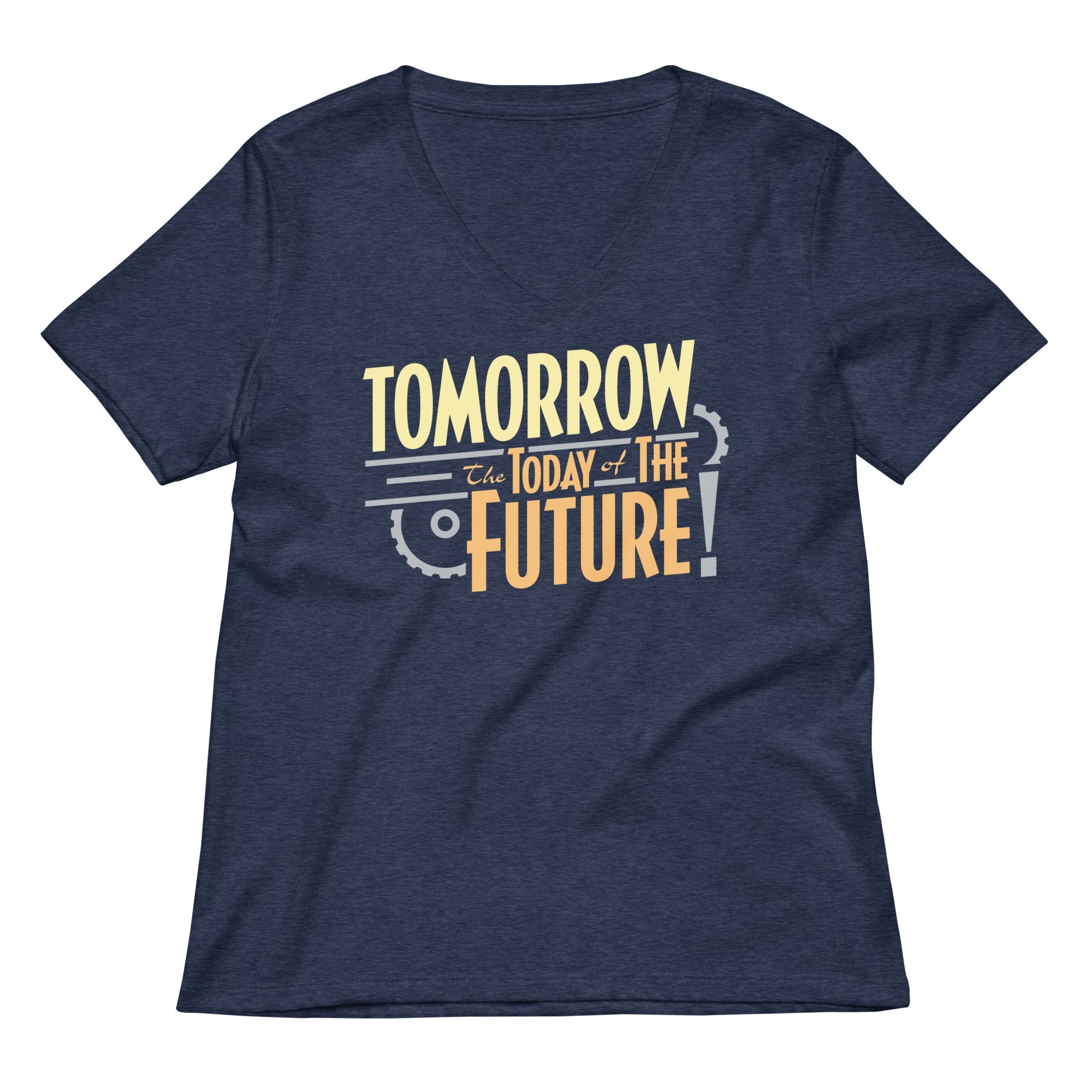 Tomorrow, The Today Of The Future Women's V-Neck Tee