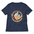 I Am But A Conduit For Nonsense Women's V-Neck Tee